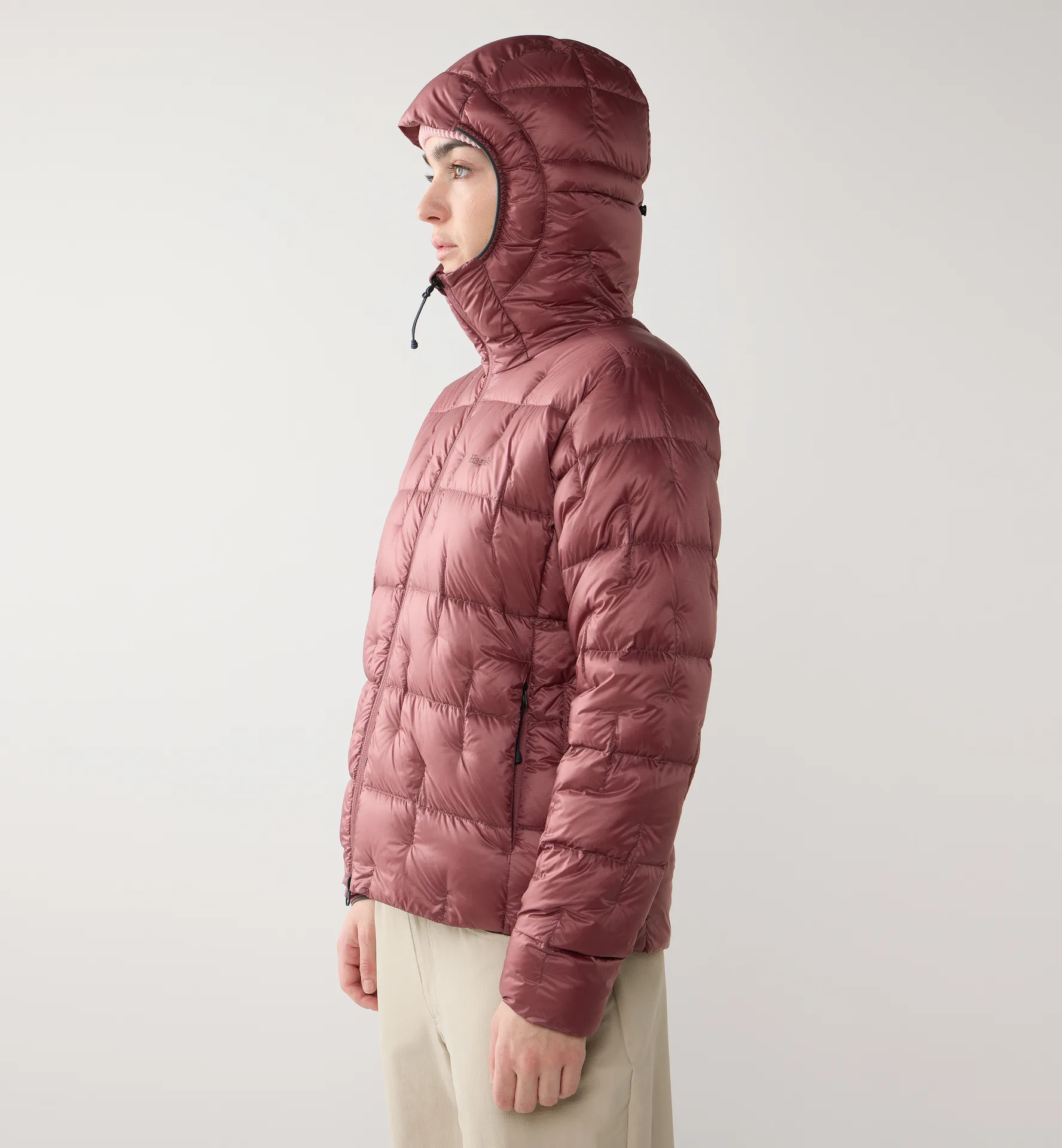 Hede Down Hood Women Misty Mauve
