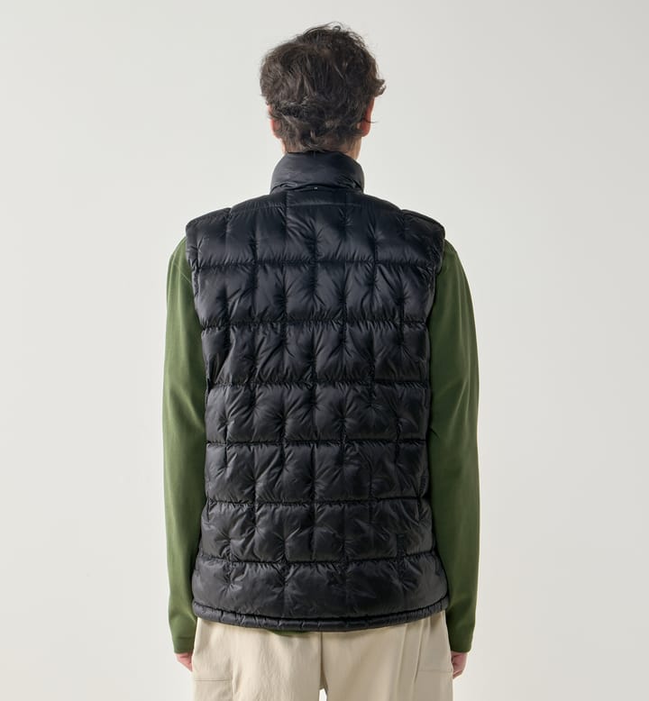 Hede Down Vest Men True Black Hede Down Vest Men True Black
