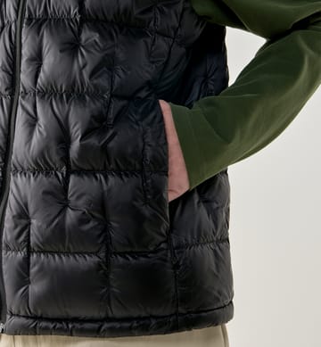 Hede Down Vest Men True Black