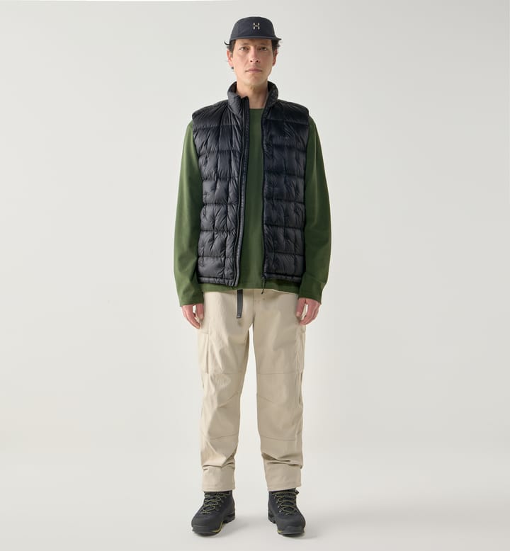 Hede Down Vest Men True Black Hede Down Vest Men True Black