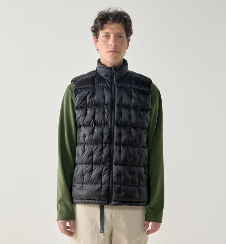 Hede Down Vest Men True Black
