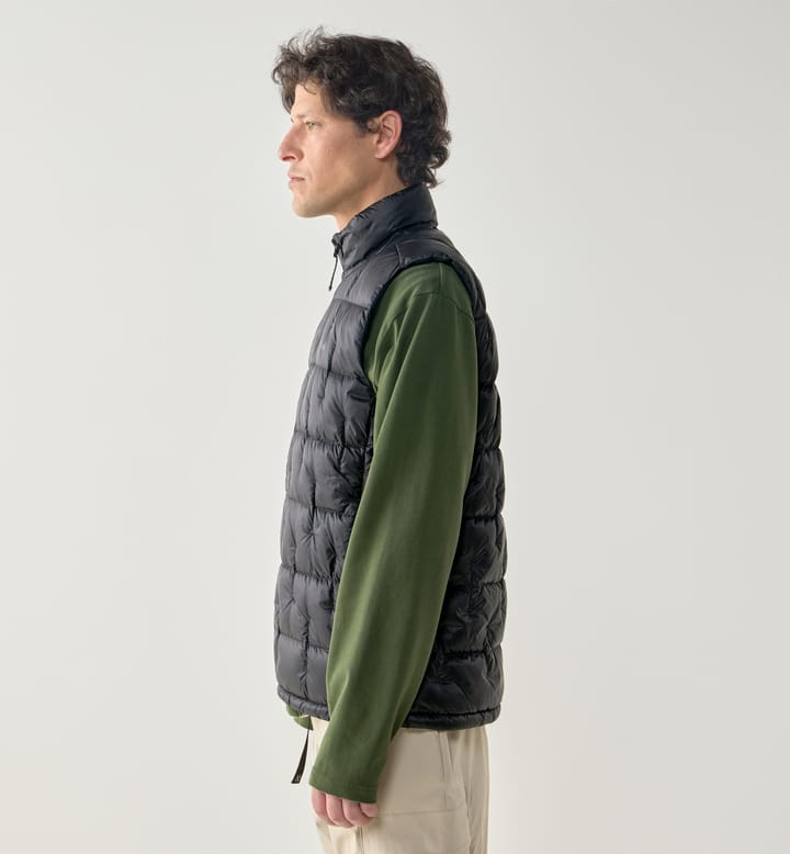 Hede Down Vest Men True Black Hede Down Vest Men True Black