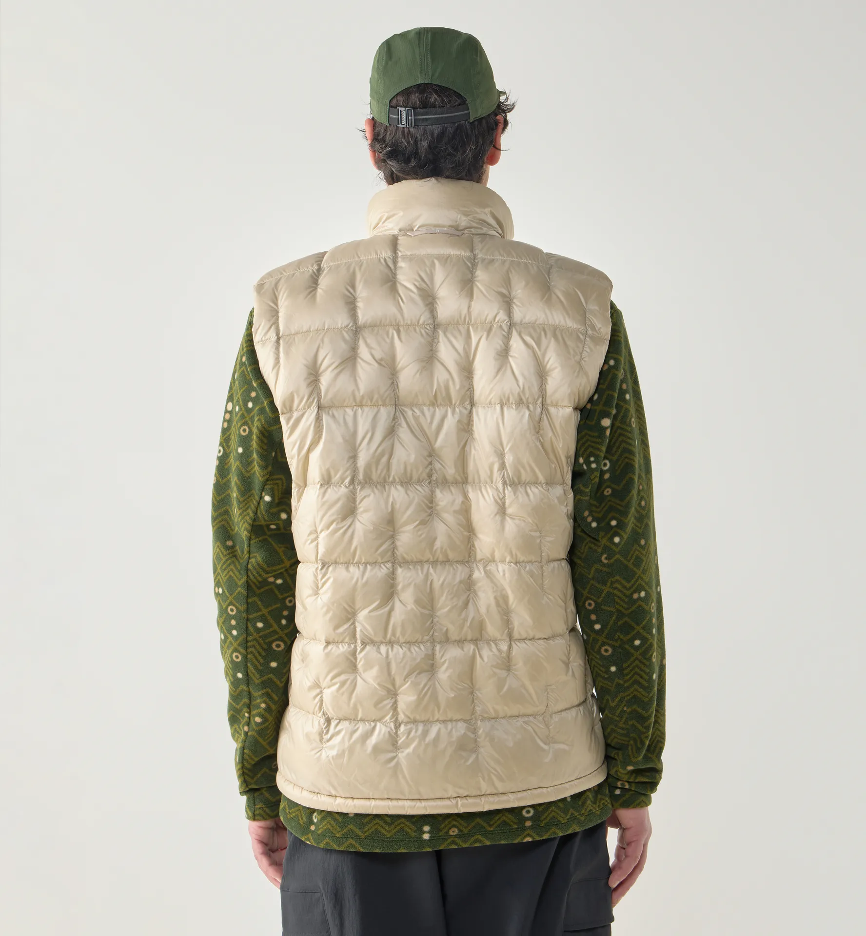 Hede Down Vest Men Chalk Beige