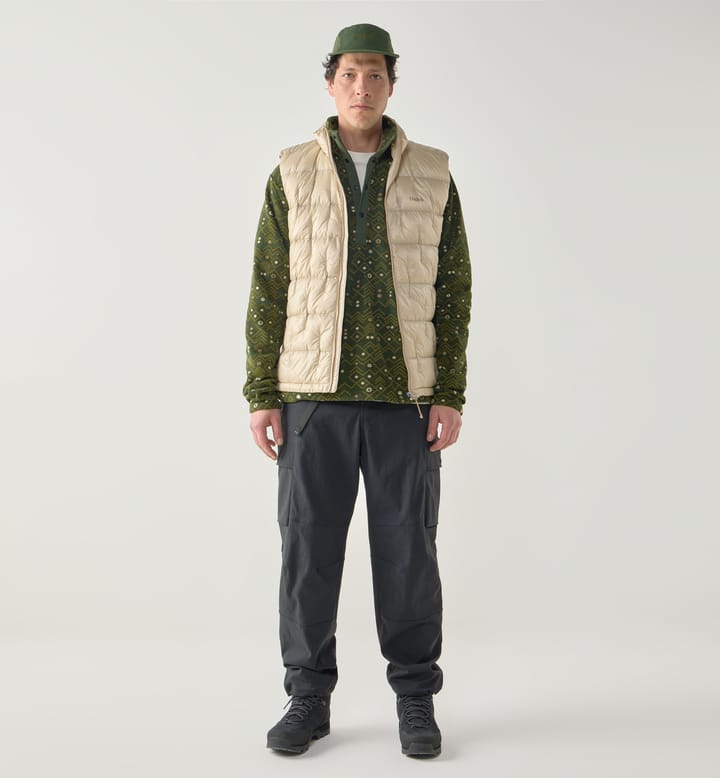 Hede Down Vest Men Chalk Beige Hede Down Vest Men Chalk Beige