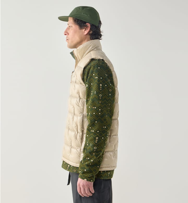 Hede Down Vest Men Chalk Beige Hede Down Vest Men Chalk Beige