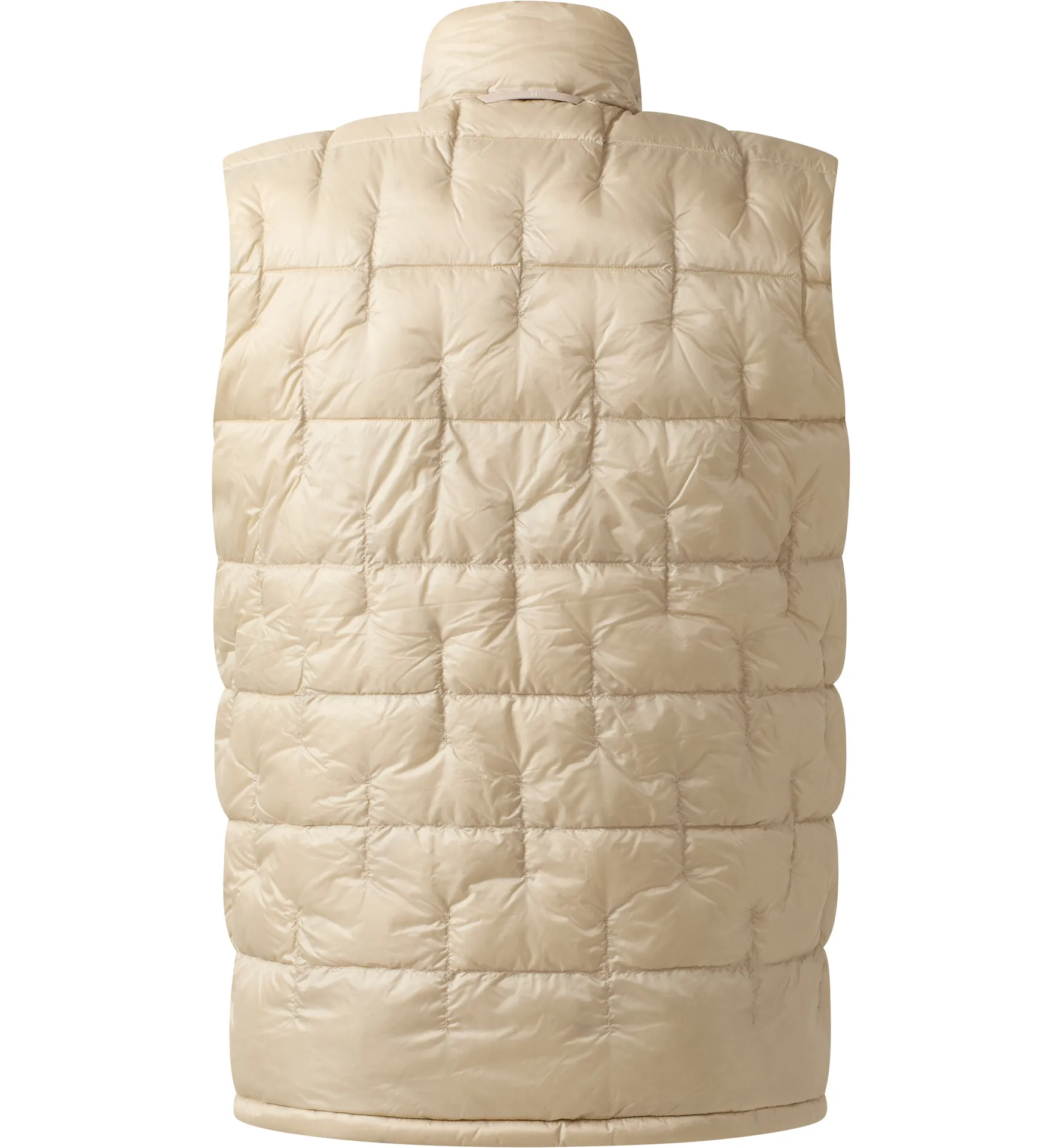 Hede Down Vest Men Chalk Beige