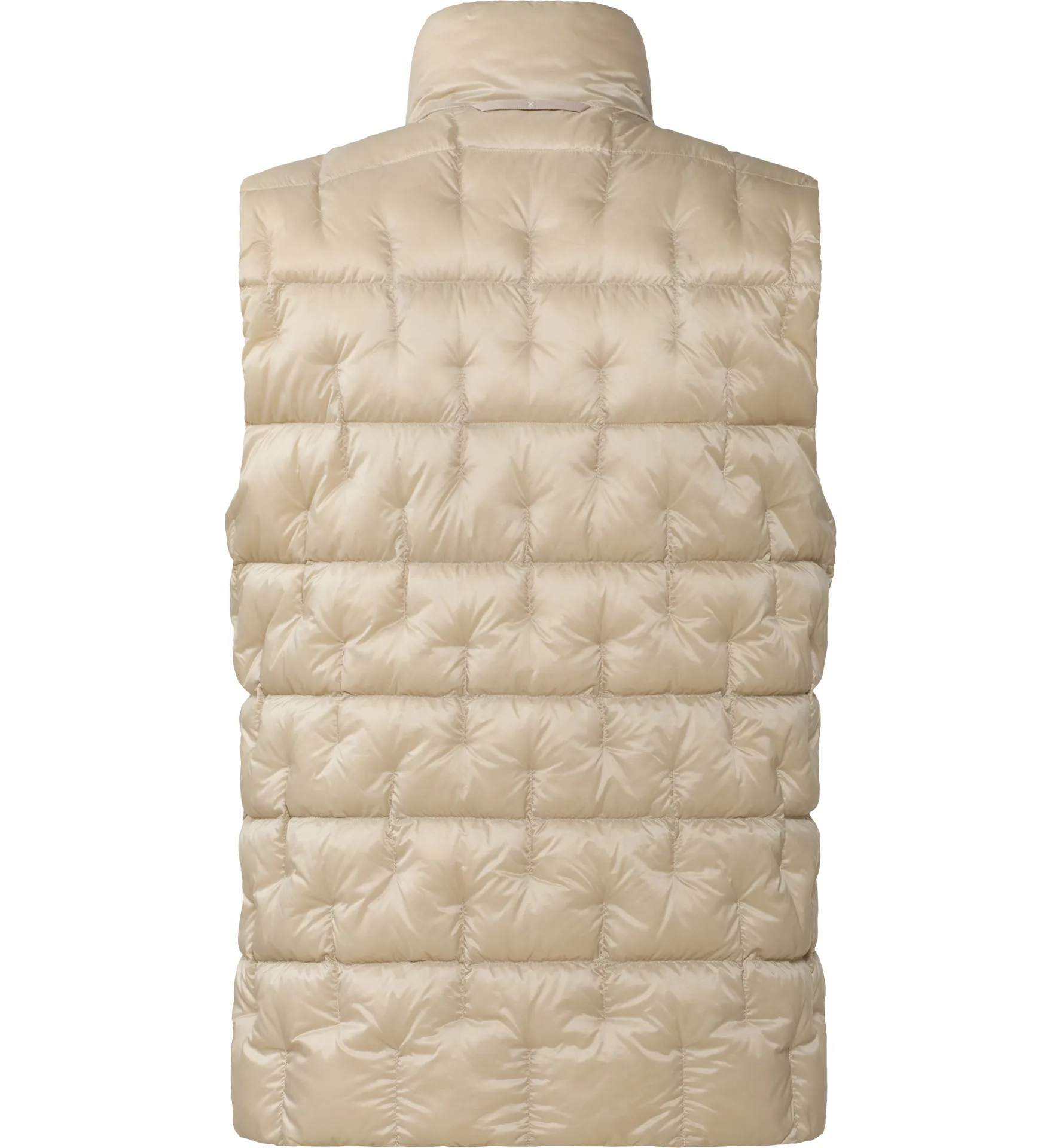 Hede Down Vest Men Chalk Beige