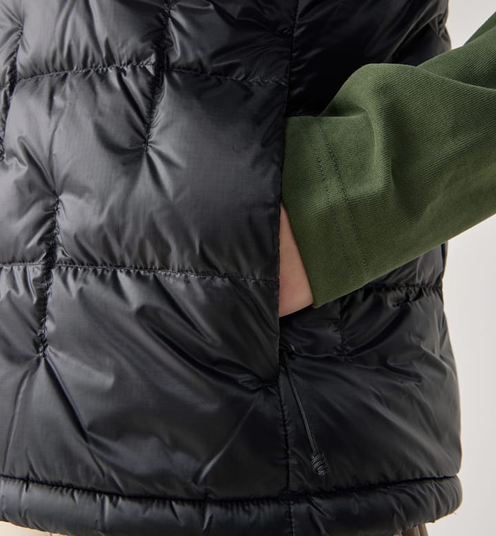 Hede Down Vest Women True Black
