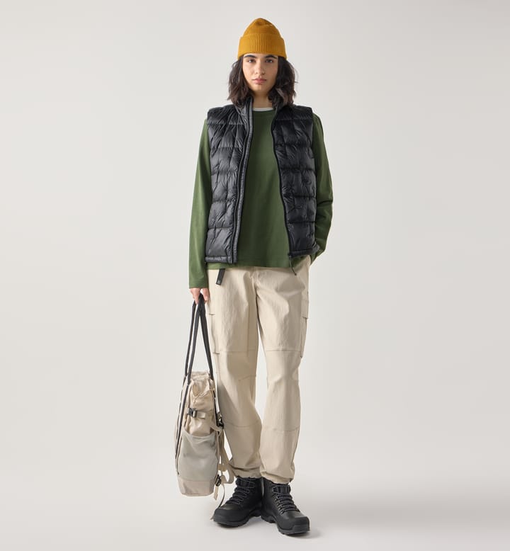 Hede Down Vest Women True Black