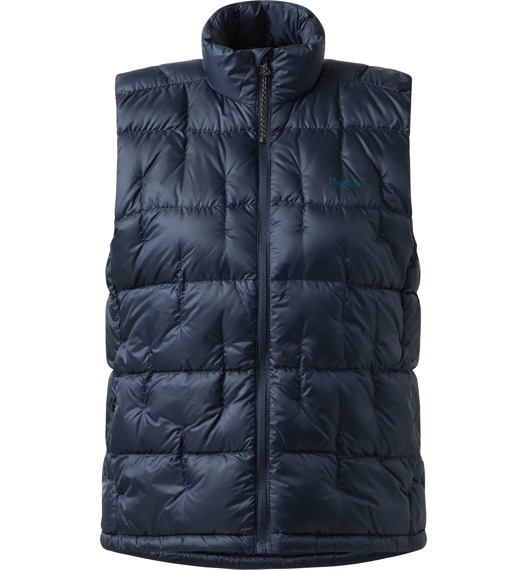 Hede Down Vest Women Tarn Blue