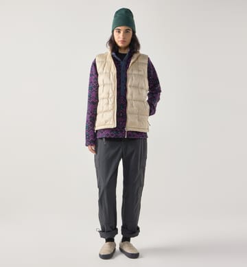 Hede Down Vest Women Chalk Beige