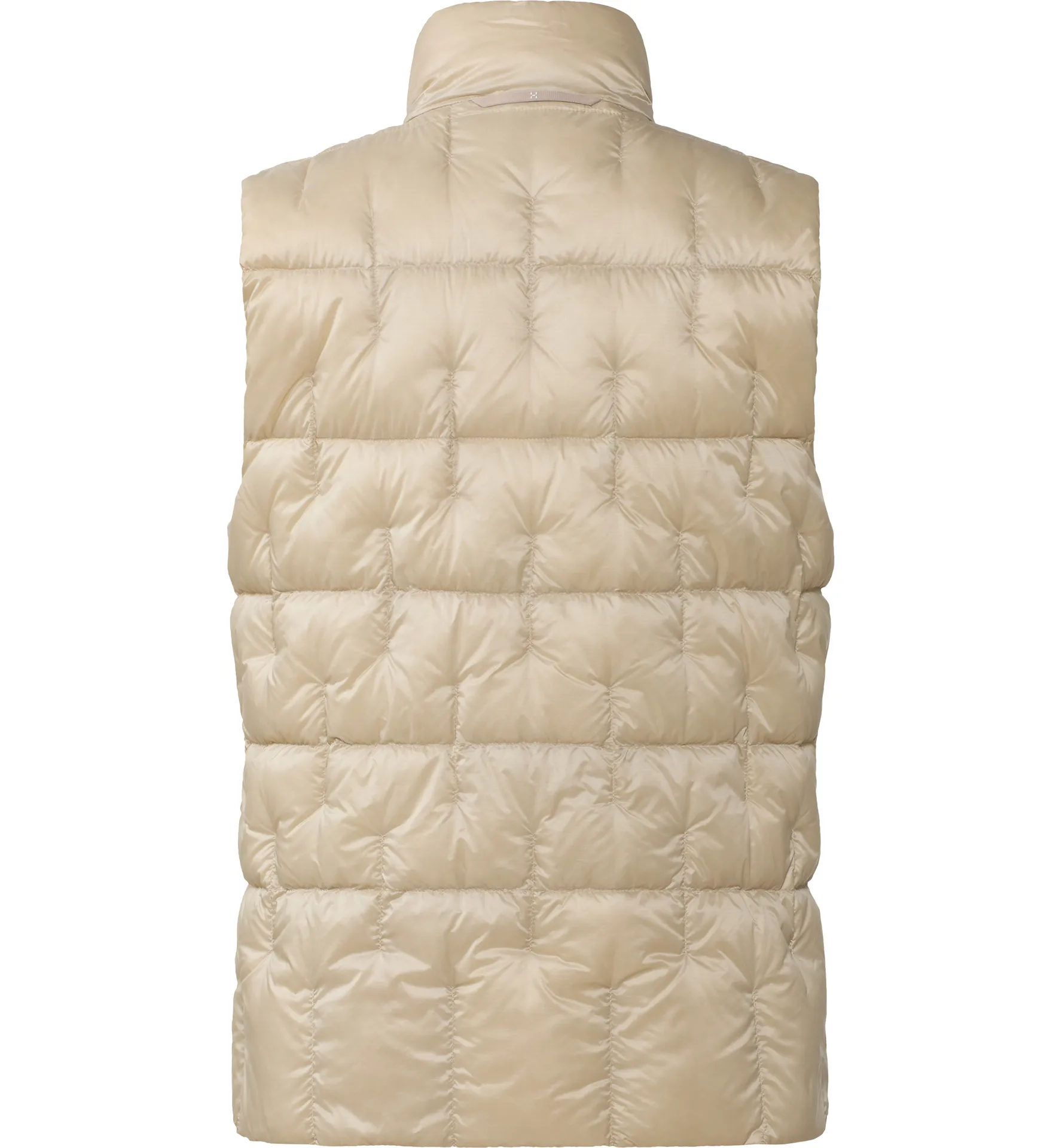Hede Down Vest Women Chalk Beige