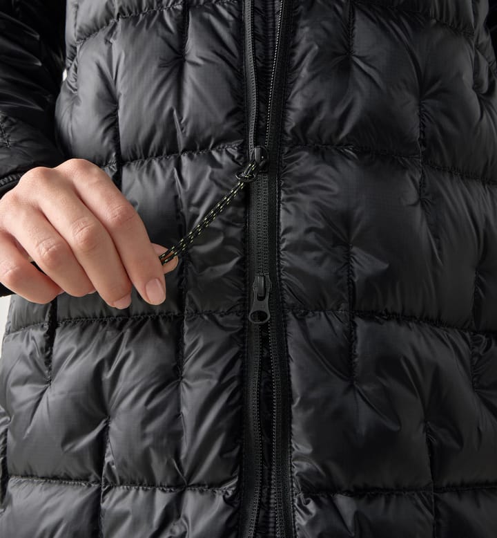 Hede Down Coat Women True Black Hede Down Coat Women True Black