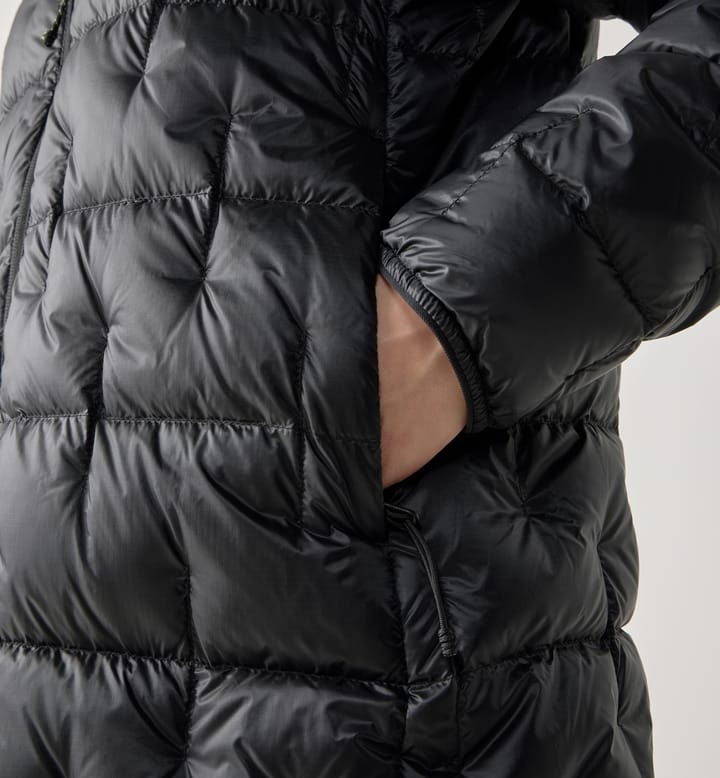 Hede Down Coat Women True Black Hede Down Coat Women True Black