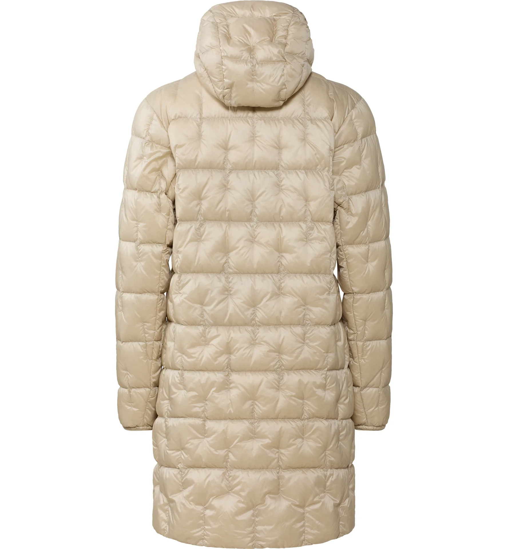 Hede Down Coat Women Chalk Beige