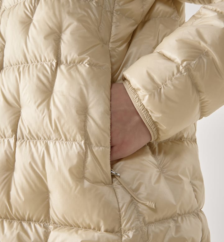 Hede Down Coat Women Chalk Beige Hede Down Coat Women Chalk Beige