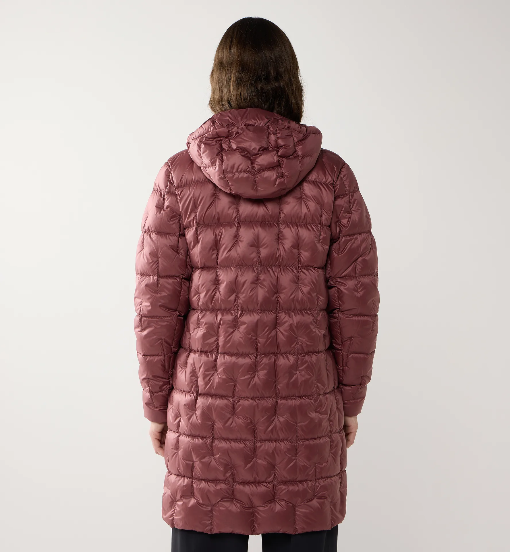 Hede Down Coat Women Misty Mauve