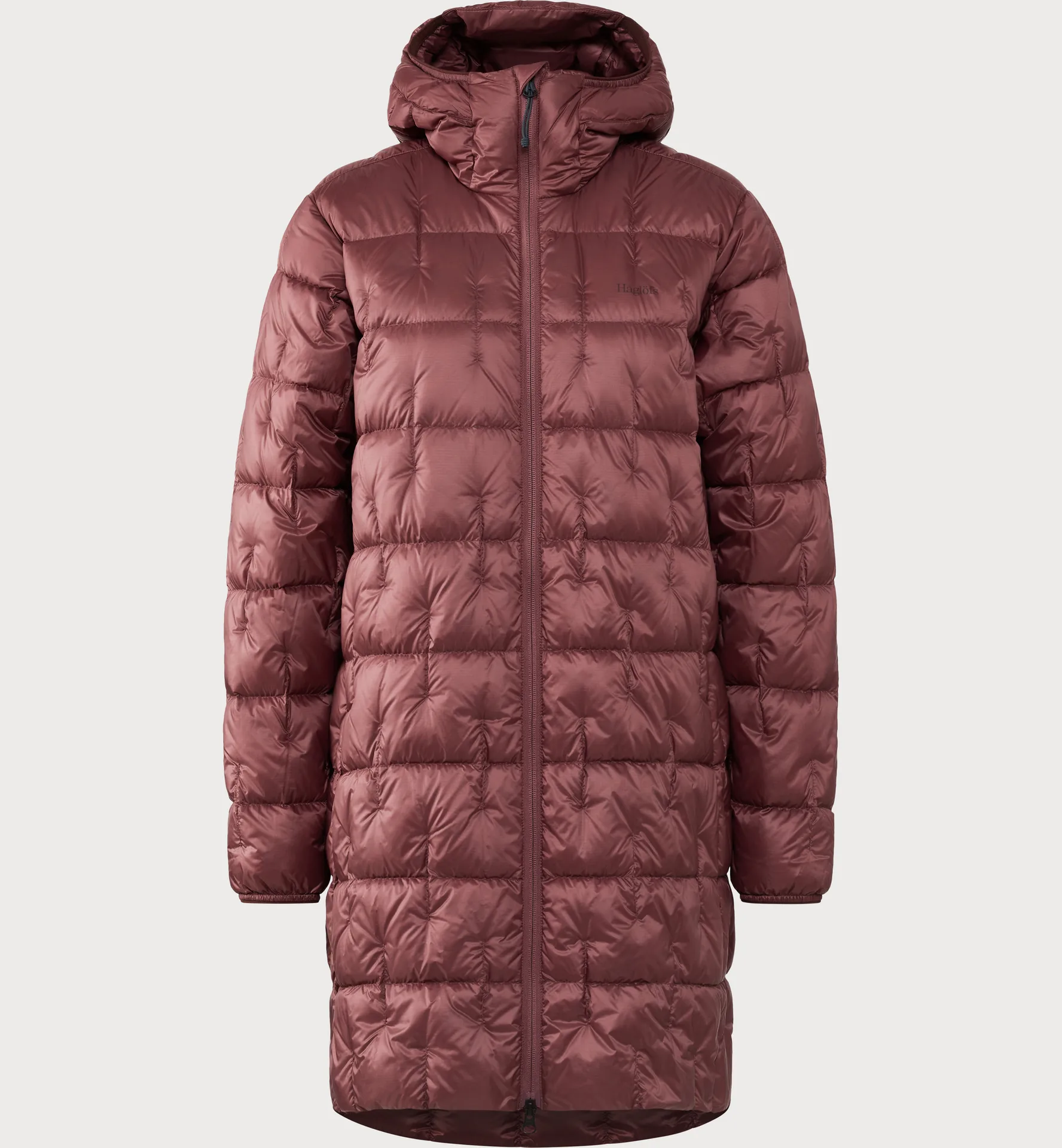 Hede Down Coat Women Misty Mauve