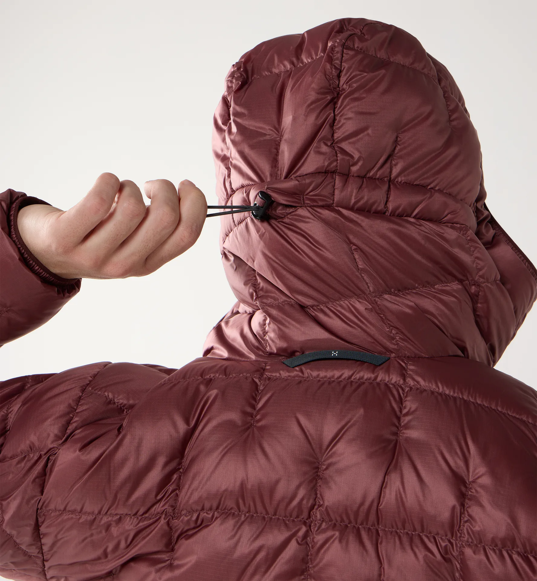 Hede Down Coat Women Misty Mauve