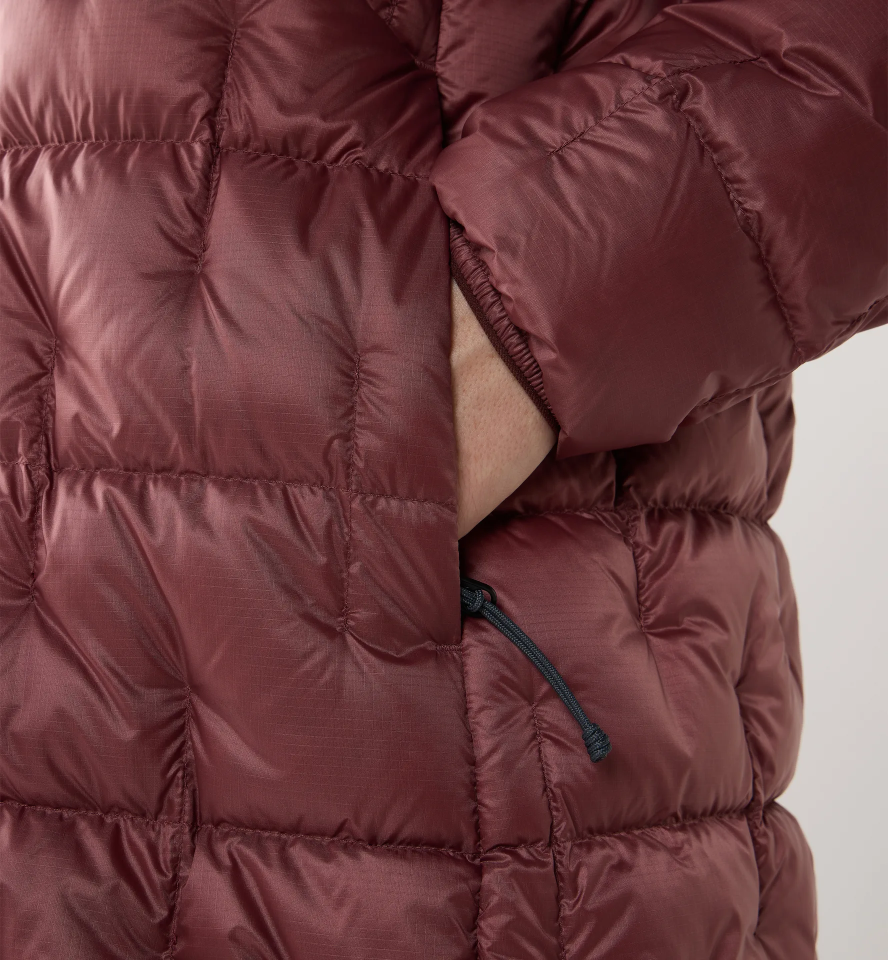 Hede Down Coat Women Misty Mauve