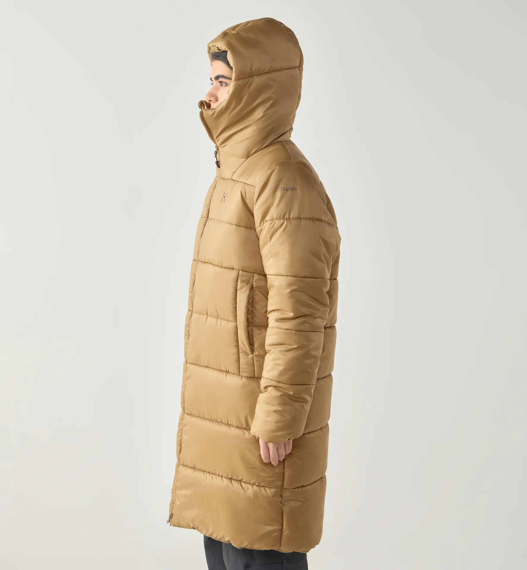 Long Mimic II Parka Women Oak Brown