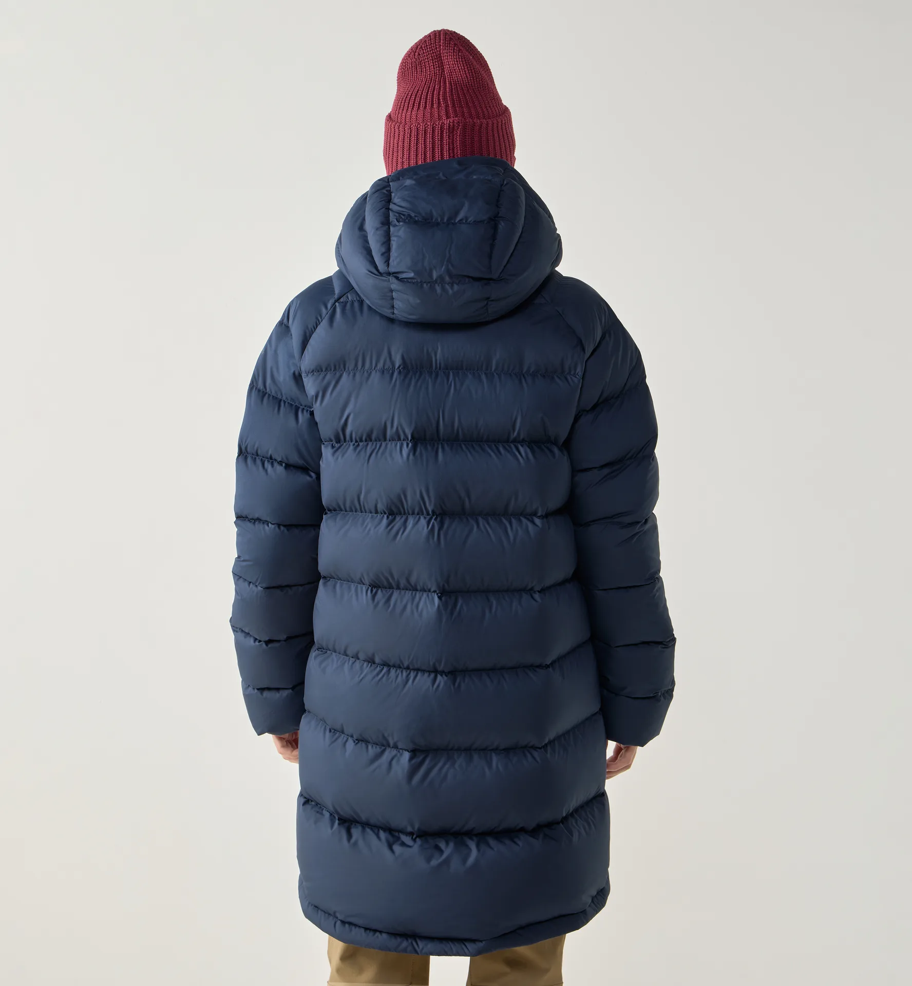 Rosson Down Parka Women Tarn Blue