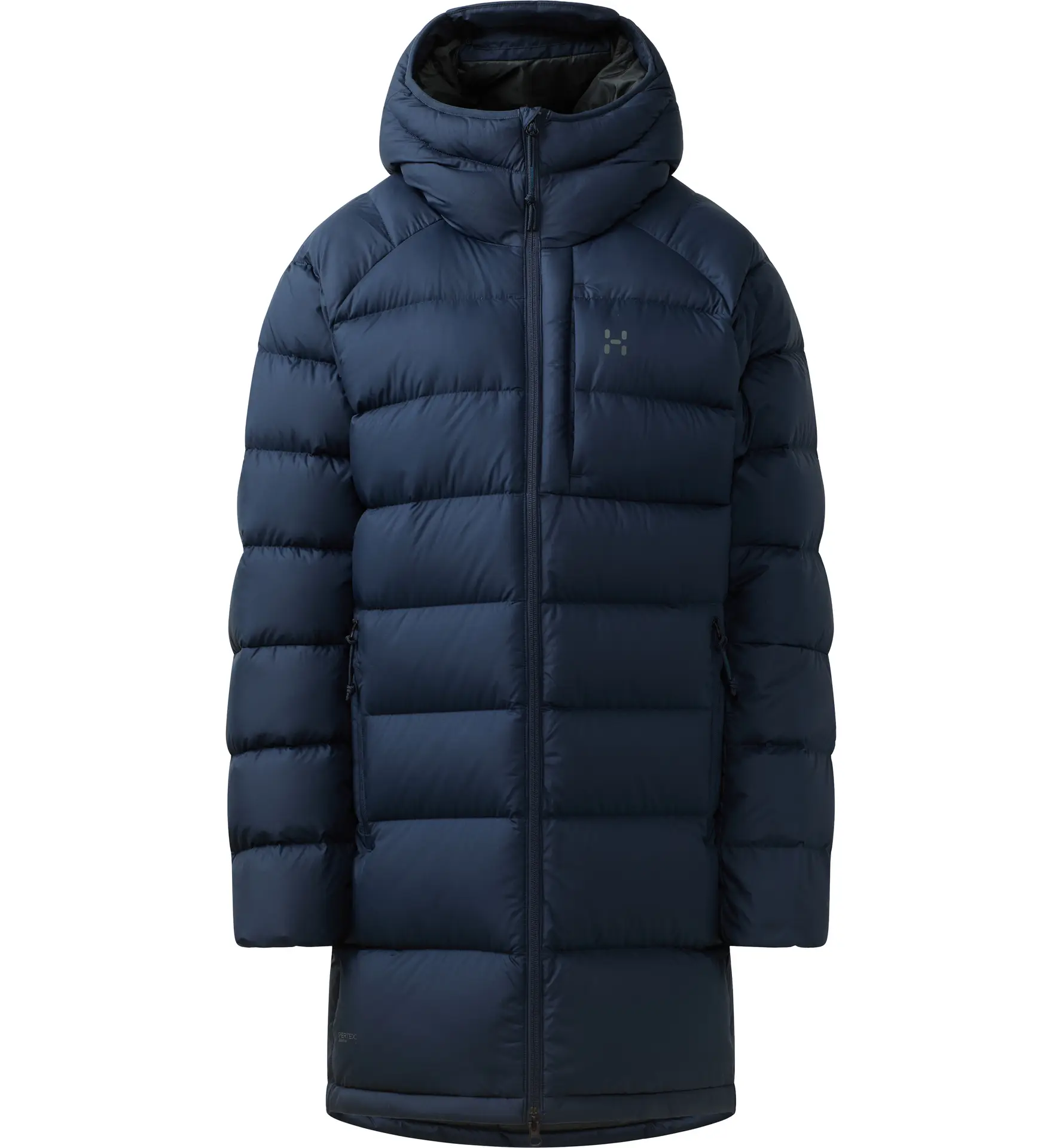 Rosson Down Parka Women Tarn Blue