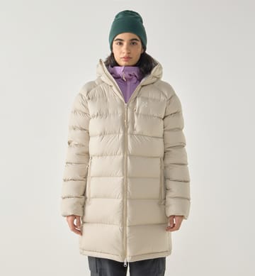 Rosson Down Parka Women Chalk Beige