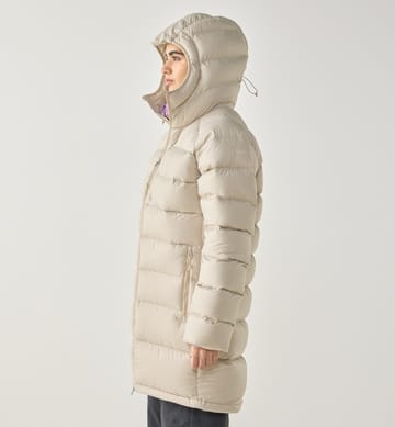 Rosson Down Parka Women Chalk Beige
