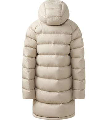 Rosson Down Parka Women Chalk Beige