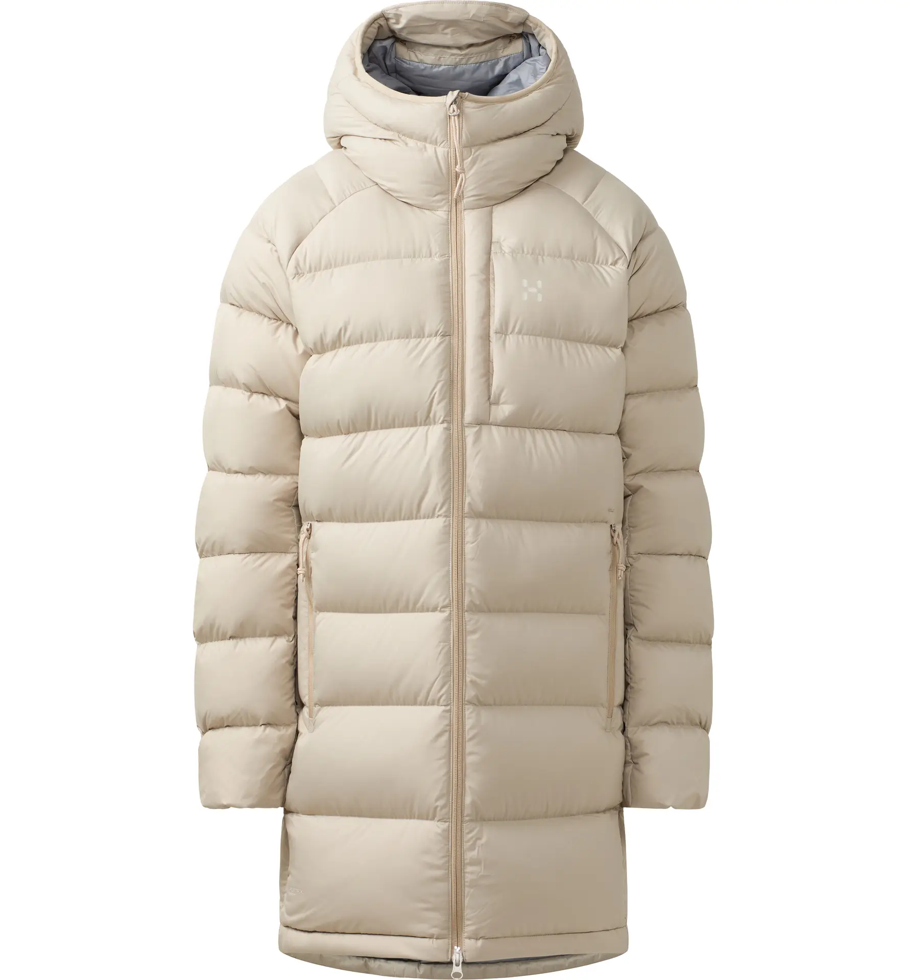 Rosson Down Parka Women Chalk Beige