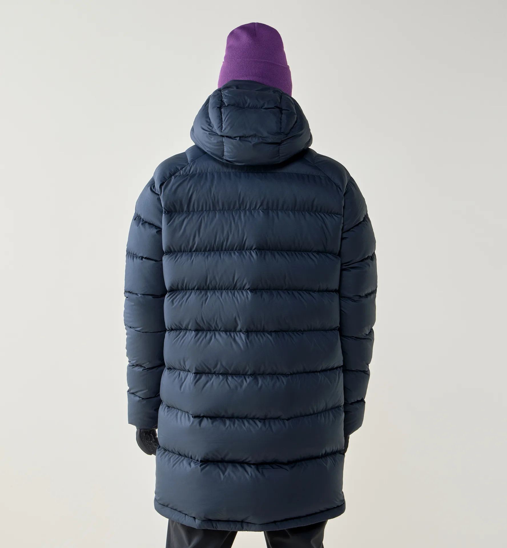 Rosson Down Parka Men Tarn Blue