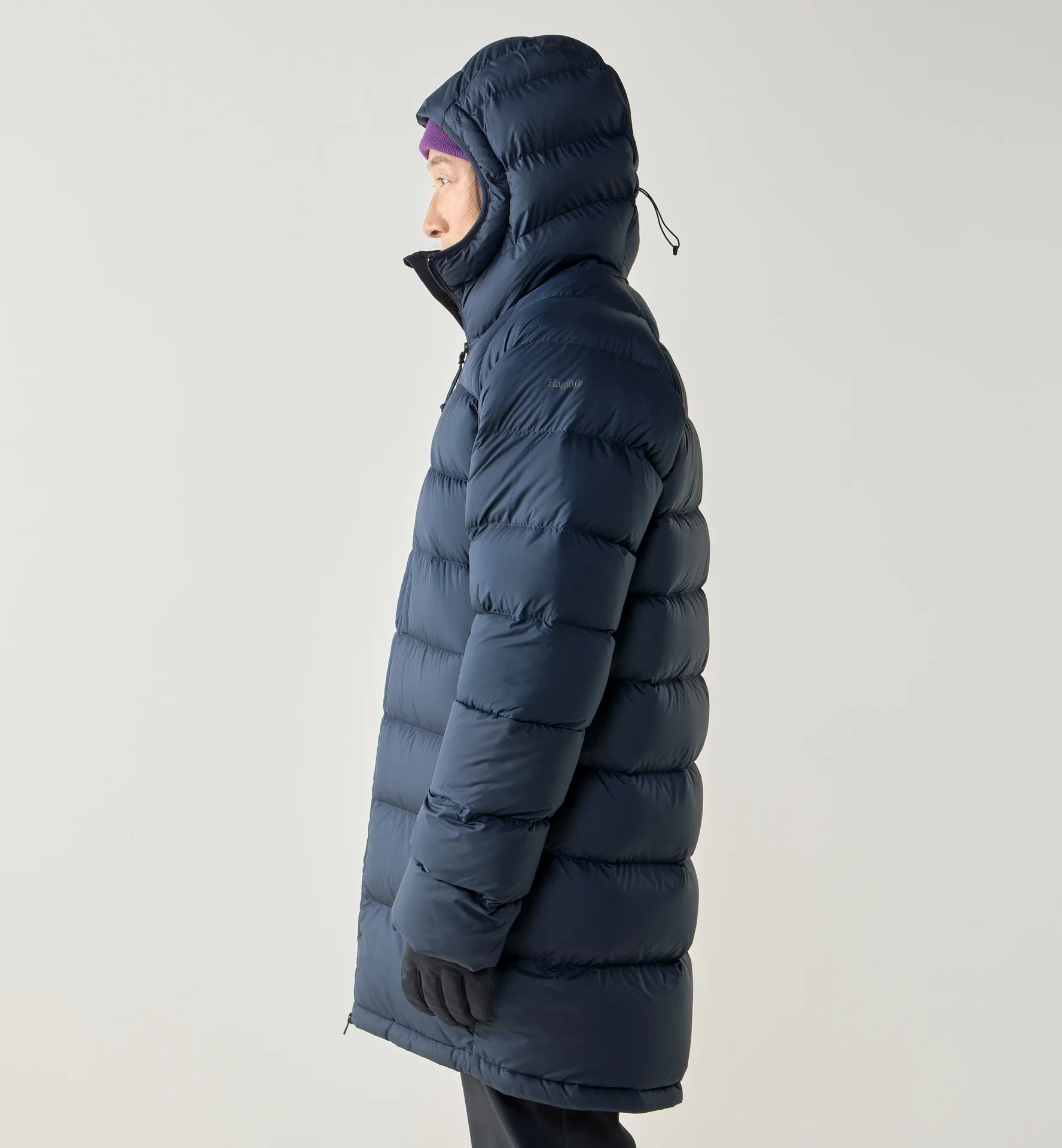 Rosson Down Parka Men Tarn Blue
