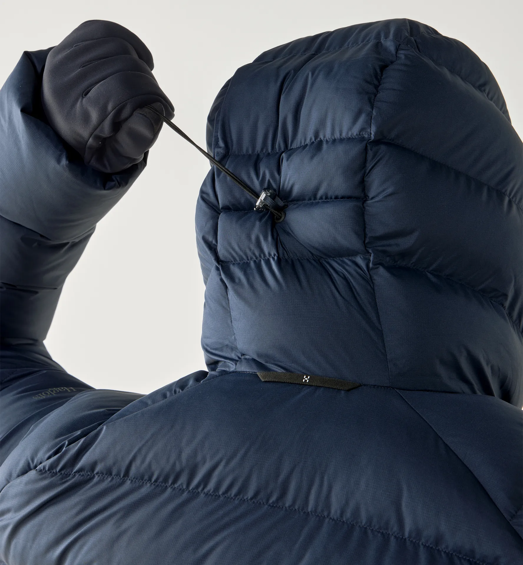 Rosson Down Parka Men Tarn Blue