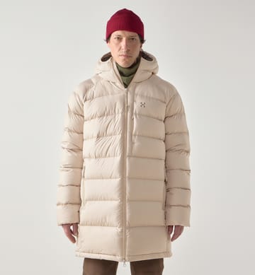 Rosson Down Parka Men Chalk Beige