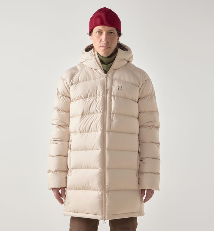 Rosson Down Parka Men Chalk Beige