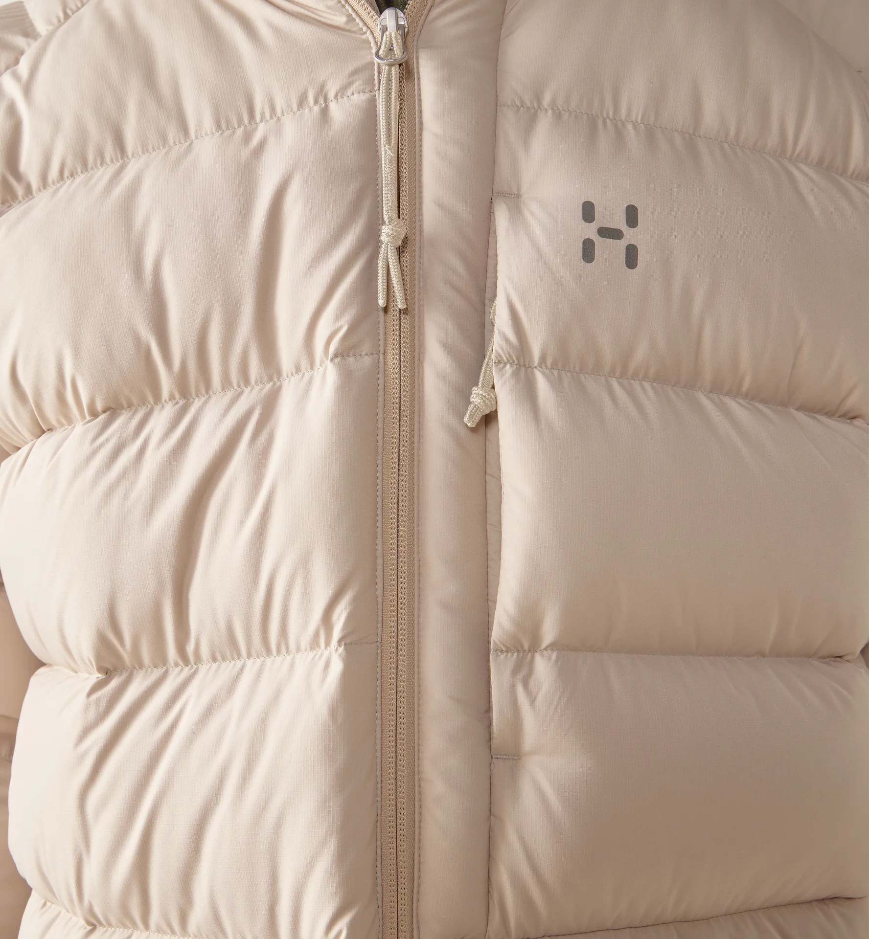 Rosson Down Parka Men Chalk Beige