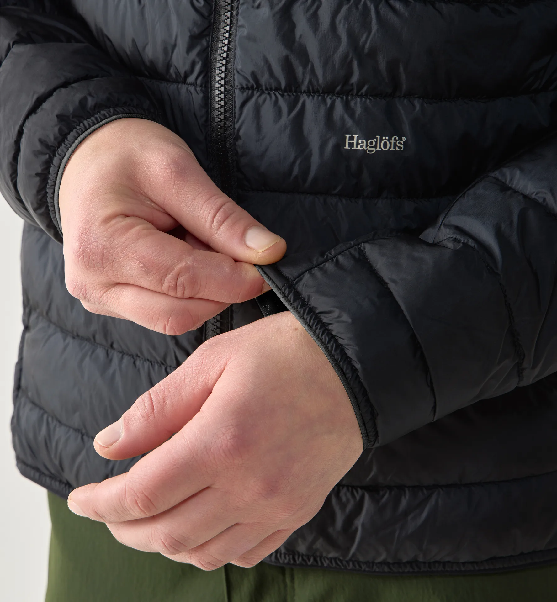 Brand Mimic Hood Men True Black