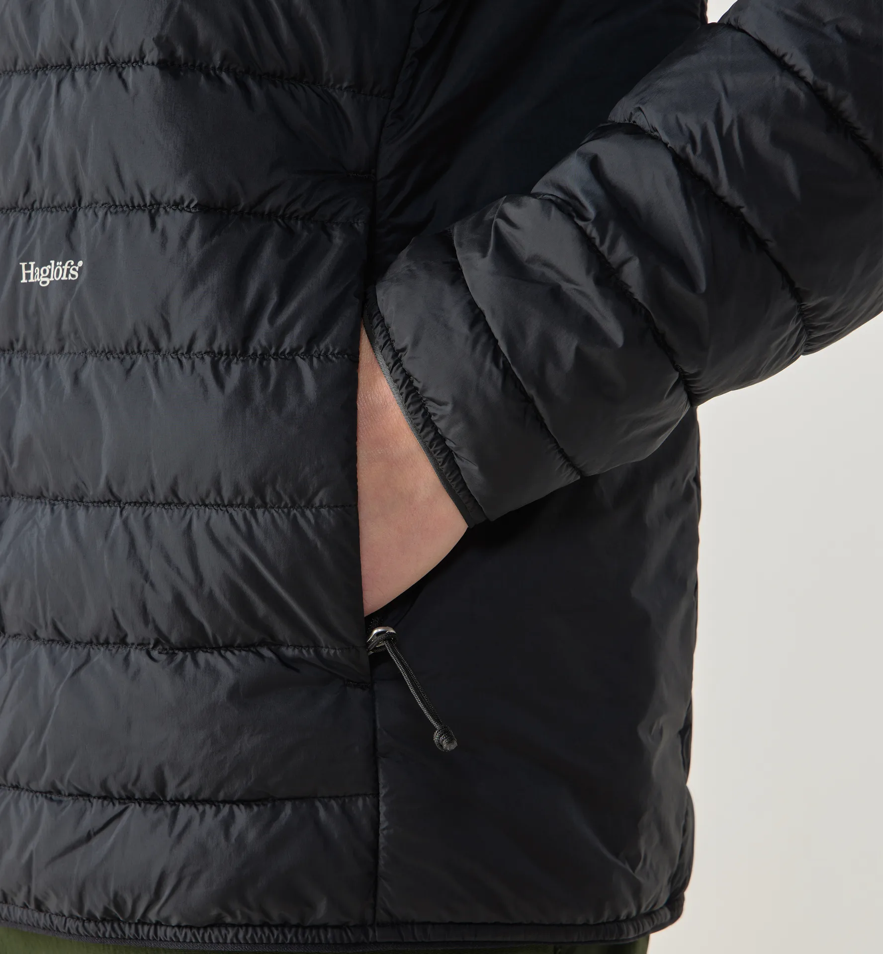 Brand Mimic Hood Men True Black