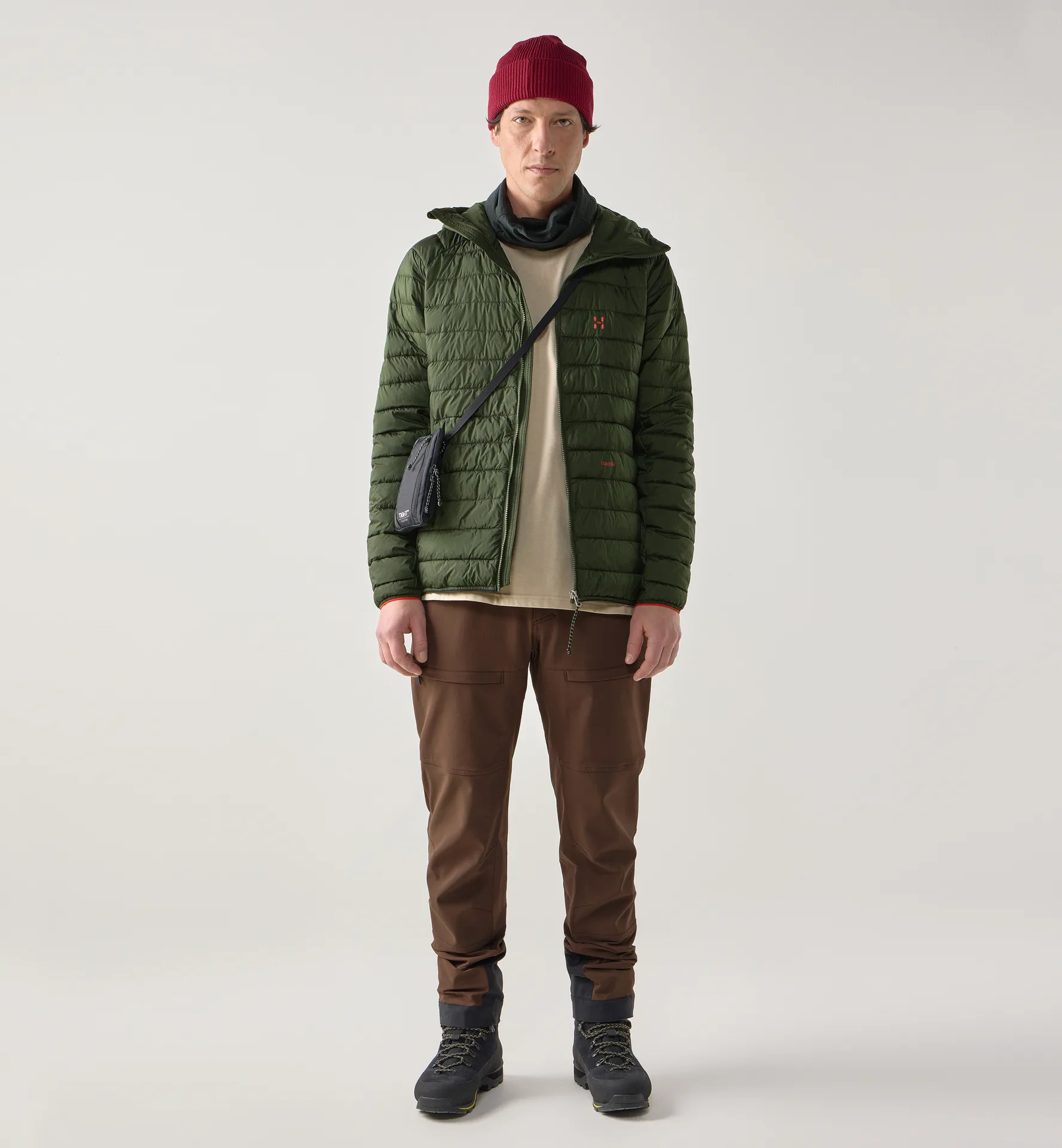 Brand Mimic Hood Men Seaweed Green