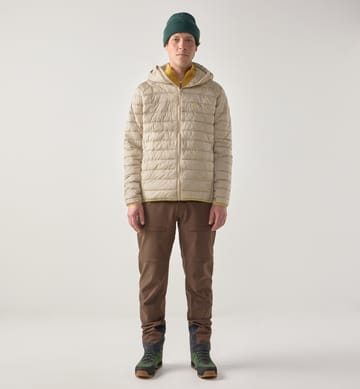 Brand Mimic Hood Men Chalk Beige