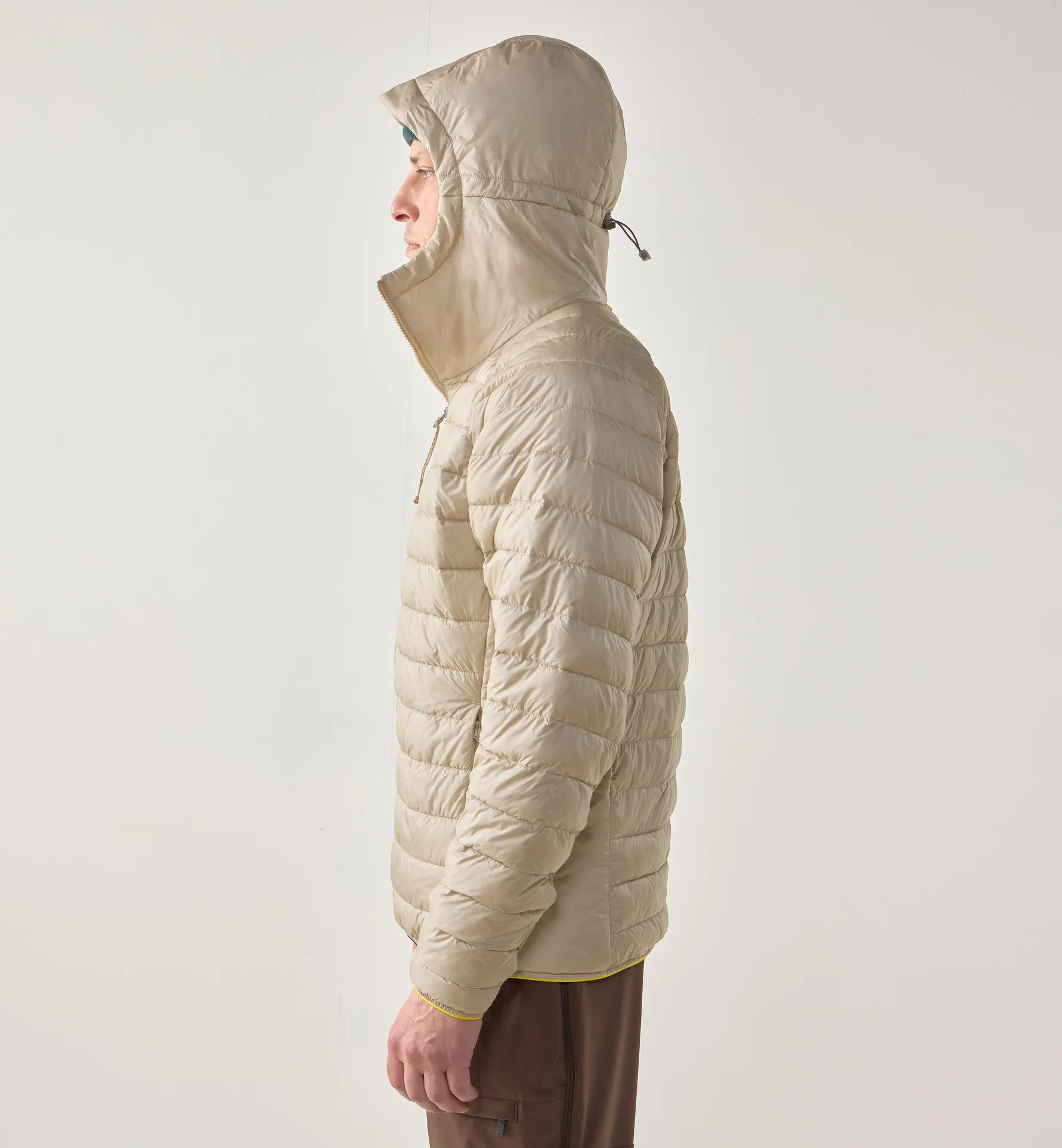 Brand Mimic Hood Men Chalk Beige