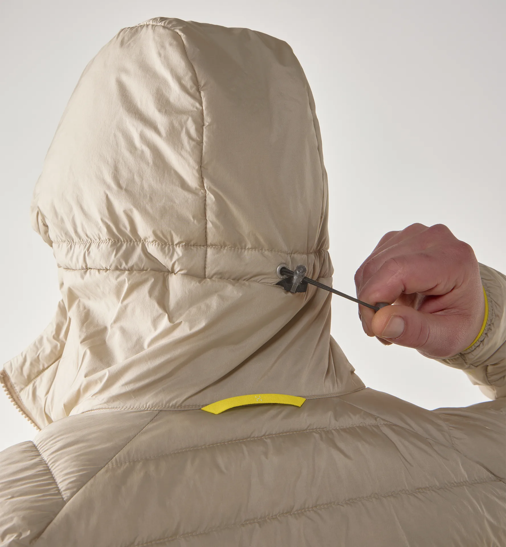 Brand Mimic Hood Men Chalk Beige