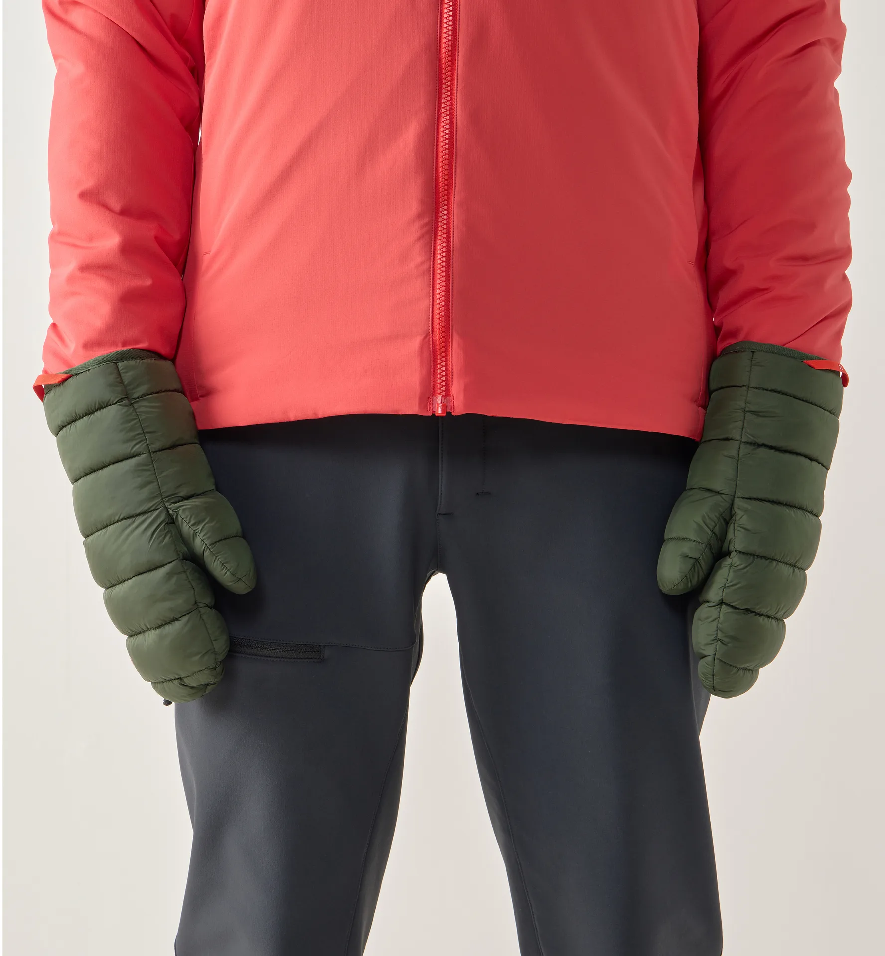 Brand Mimic Mitts Seaweed Green/True Black