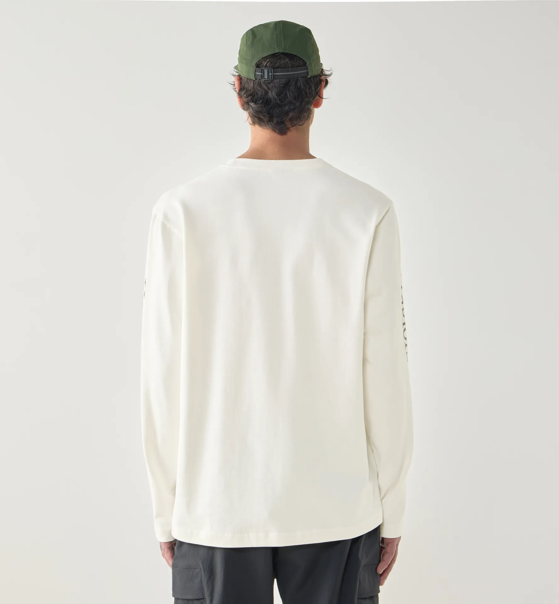 Brand LS Tee Men Soft White