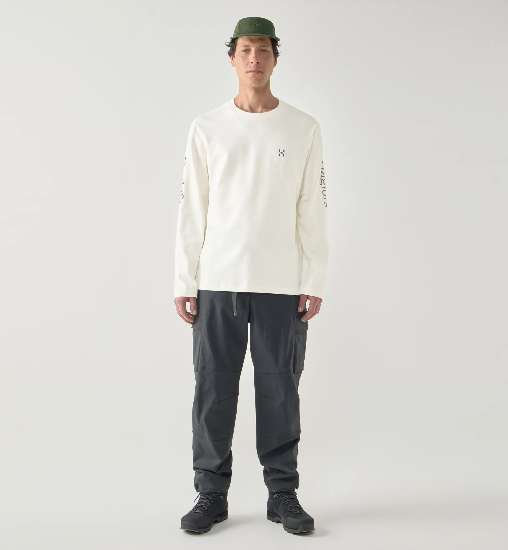 Brand LS Tee Men Soft White