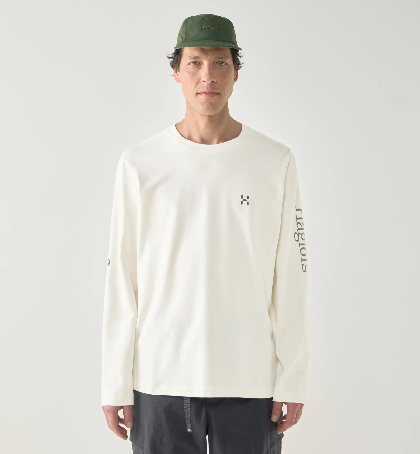 Brand LS Tee Men Soft White