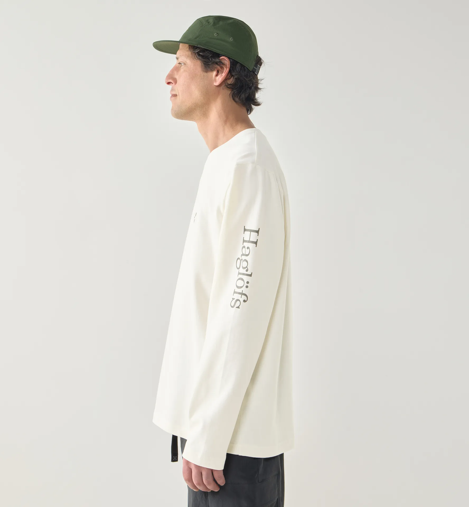 Brand LS Tee Men Soft White