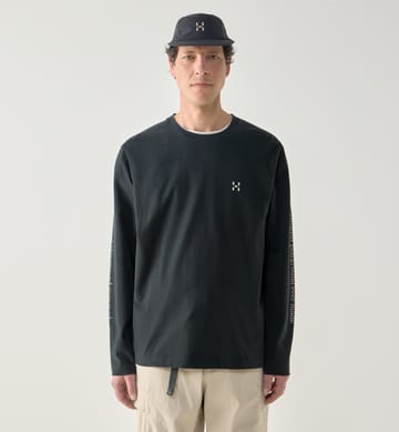 Brand LS Tee Men True Black