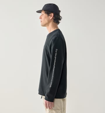 Brand LS Tee Men True Black
